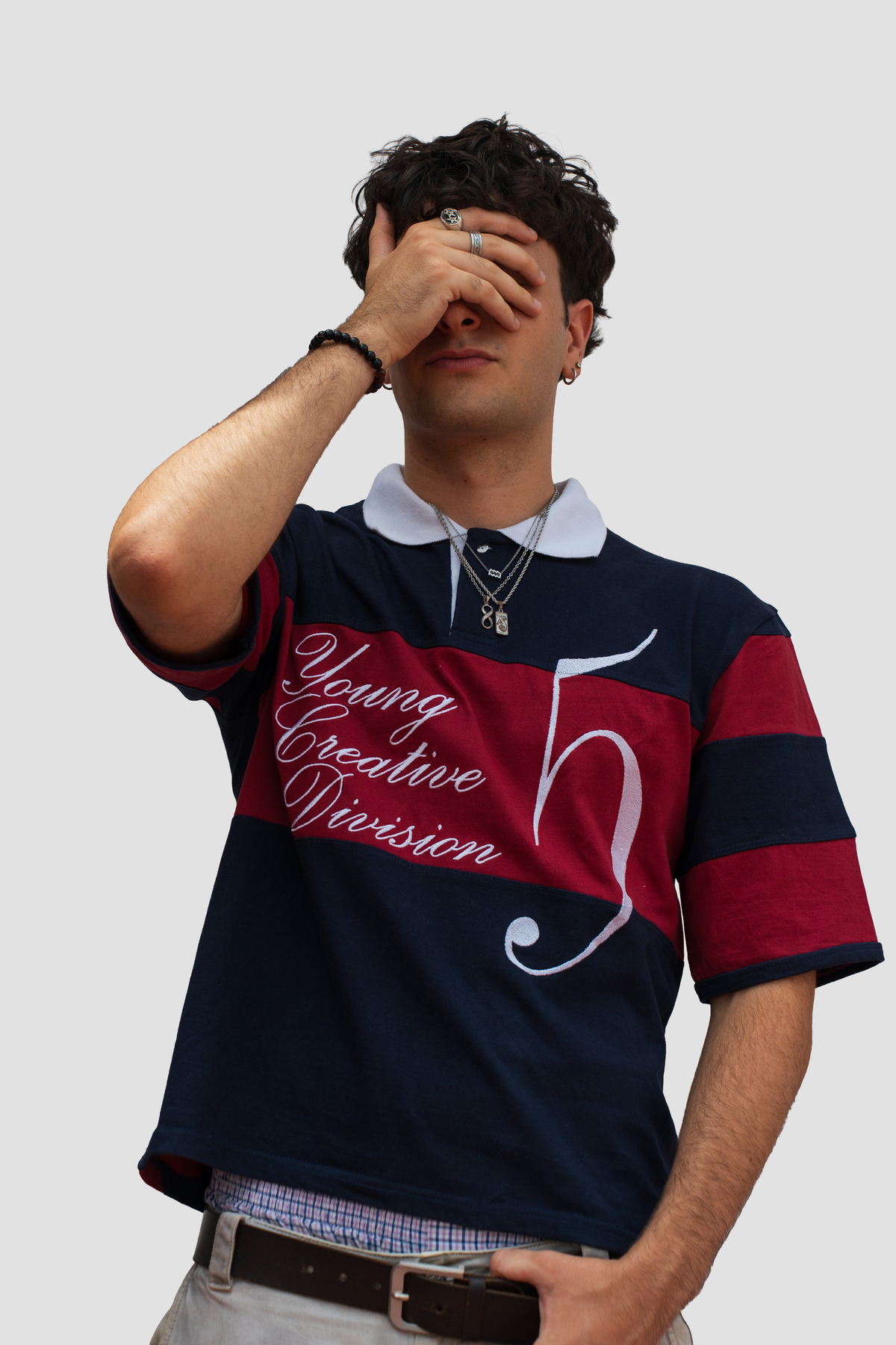 Red Rugby Polo