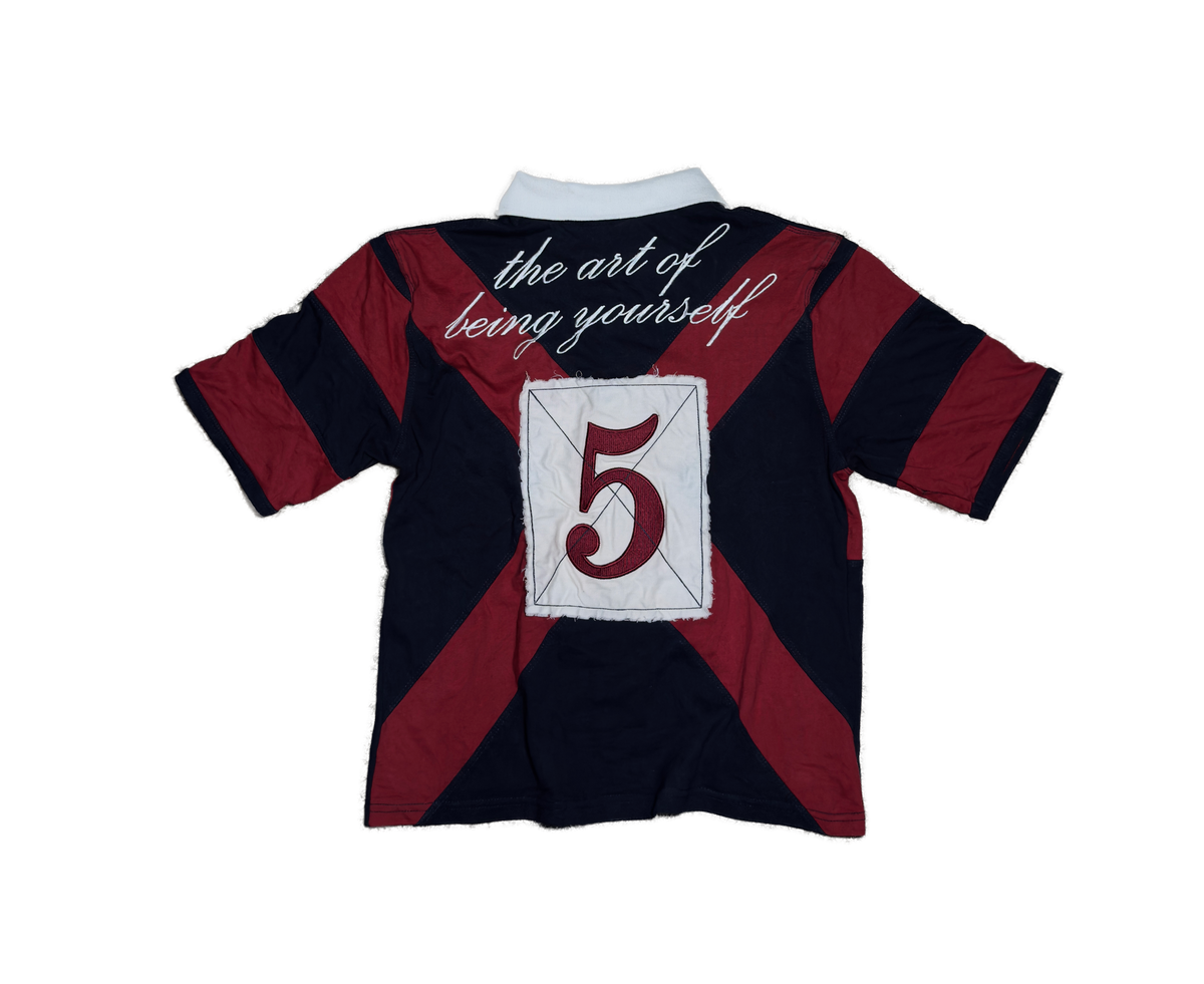 Red Rugby Polo