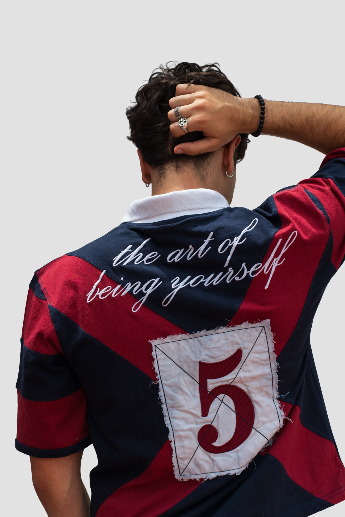 Red Rugby Polo